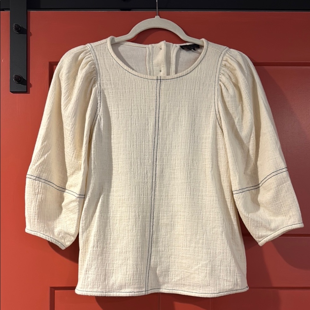 Current Air Cream Blouse
